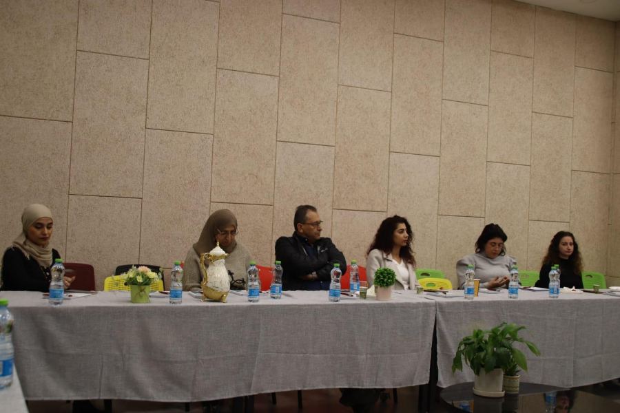 منتدى المدراء العرب في شركة المراكز الجماهيرية في زيارة لمدينة رهط